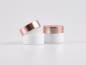 Preview: Weissglasdose 15 ml – Deckel Rosé